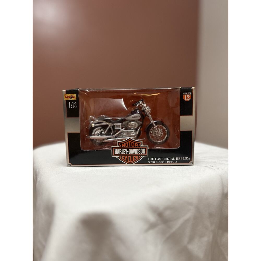 Harley Davidson Maisto Die Cast Metal Replica 2001 Fxdl Dyna Low Rider